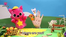 Savanna Finger Family | Finger Puppets | Pinkfong Plush | Pinkfong Songs for Children