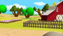 3D Farm Animals and their sounds | Learn Domestic Animals Sounds