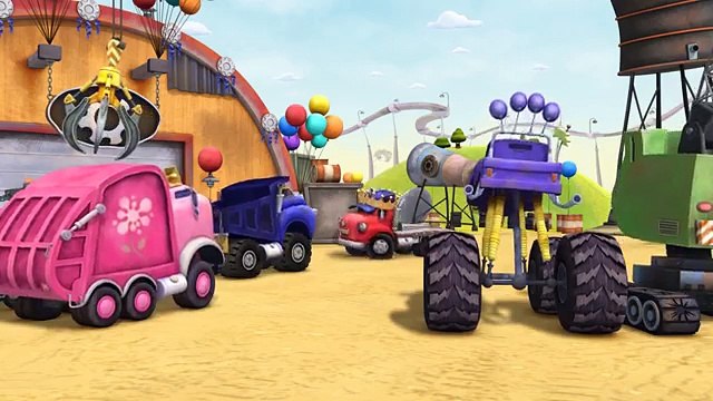 Мультики про машинки - ТРАКТАУН - Всё и сразу - Веселые мультфильмы для детей о грузовиках