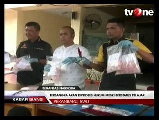 Jadi Pengedar Narkoba, Pelajar SMA Ditangkap Polisi