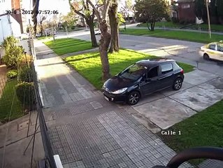 car stolen from driveway, auto robado en la entrada de su casa