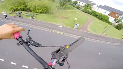 Why Ride Across The Road When You Can Jump It?