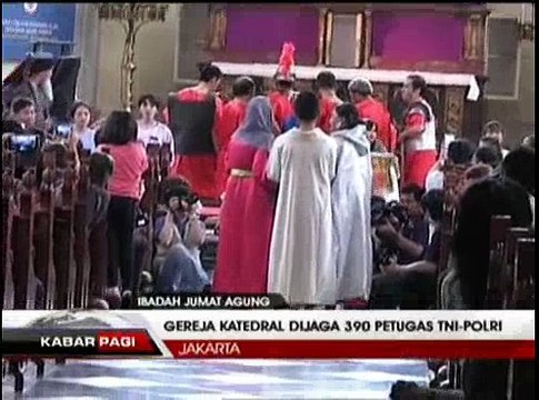 Pengamanan Paskah, Polisi Jaga Sejumlah Gereja di Jakarta