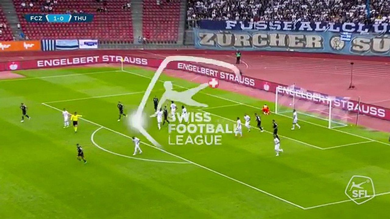 Zurich 2:1 Thun (Switzerland. Super League. 22 July 2018)