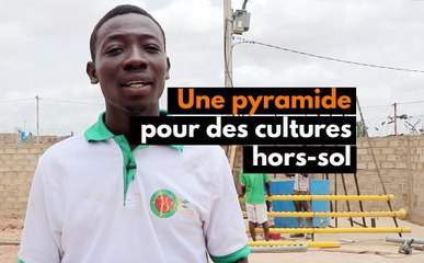 Burkina Faso : Une pyramide pour des cultures hors-sol