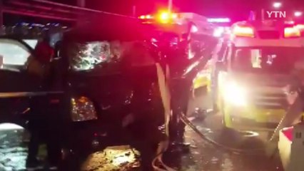 창원시 성주동 버스-화물차 추돌...12명 사상 / YTN