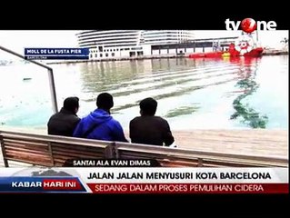 Evan Dimas Kunjungi Tempat Bersejarah Indonesia di Barcelona