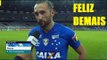 OLHA O QUE BARCOS FALOU APÓS SEU PRIMEIRO GOL NO JOGO  Cruzeiro 2 x 1 Atlético-PR 22/07/2018