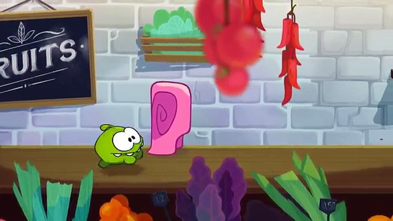 Find the Hidden Object - Om Nom Stories: Fruit Market (Cut the Rope 2)