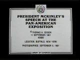 President McKinley's Speech at the Pan-American Exposition (1901) - Documentary/News/Short Film