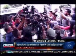 Zaskia Hina Lambang Negara, Raffi Ahmad Diperiksa