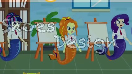 Equestria Girls Kids School cheatting Makeup Contest In Class Animation Collection 64