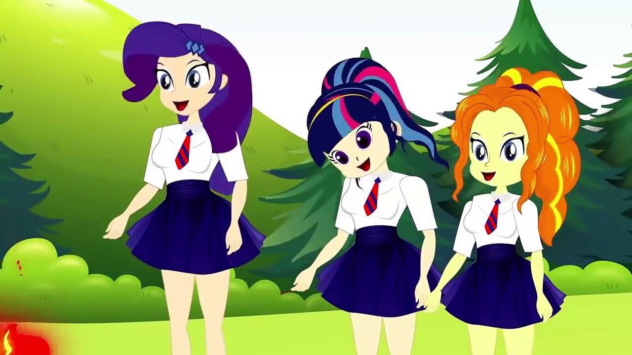 Equestria Girls Kids School cheatting Makeup Contest In Class Animation Collection 65