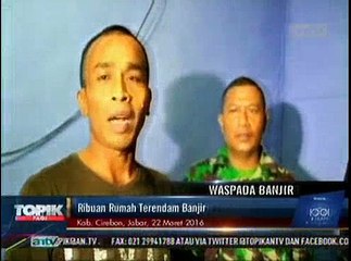 Ribuan Rumah di Cirebon Terendam Banjir