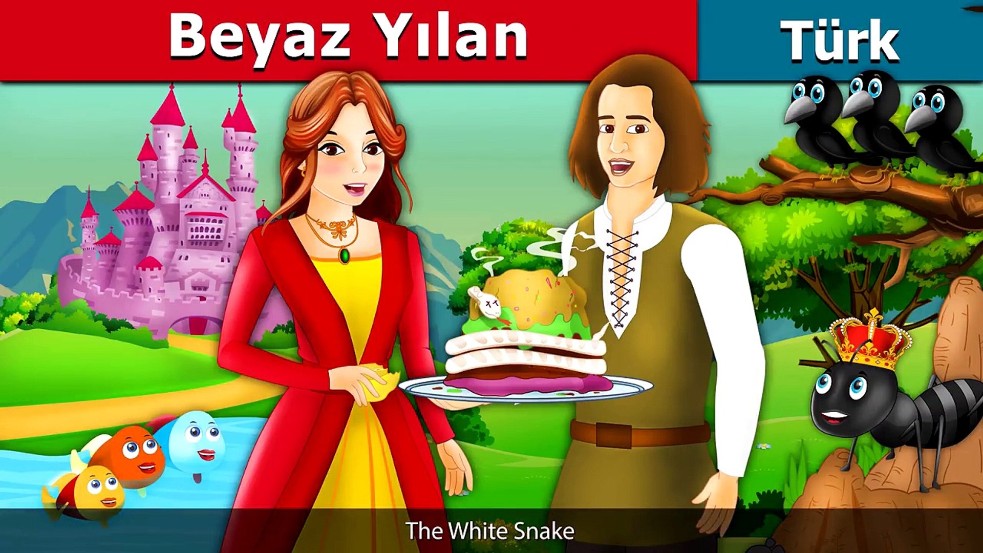 Beyaz Yılan | The White Snake Story in Turkish | Peri Masalları | Türkçe peri  masallar - video Dailymotion