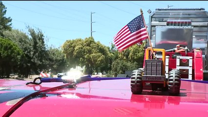 Service Held for California Firefighter Killed in Bulldozer Accident