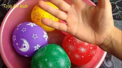 Learn Colors with Balloons | Finger Family Song for Children Toddlers Nursery Rhymes Kids