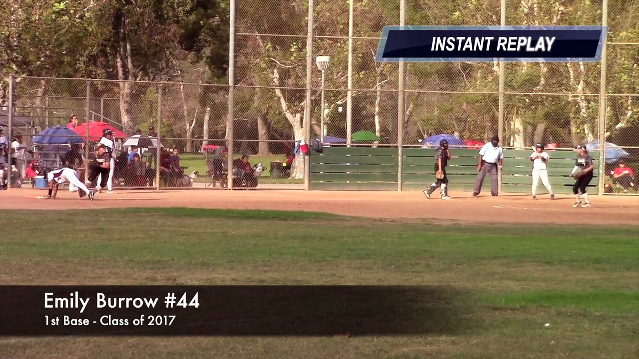 SoCal Firecracker 1st Base Double Play vs OC Batbusters PGF Surf City