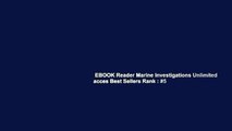 EBOOK Reader Marine Investigations Unlimited acces Best Sellers Rank : #5