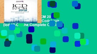 Favorit Book  ICD-10-CM 2018 The Complete Official Codebook (Icd-10-Cm the Complete Official