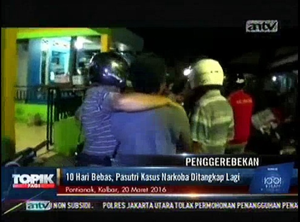 Residivis Kasus Narkoba Ditangkap Lagi