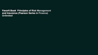 Favorit Book  Principles of Risk Management and Insurance (Pearson Series in Finance) Unlimited