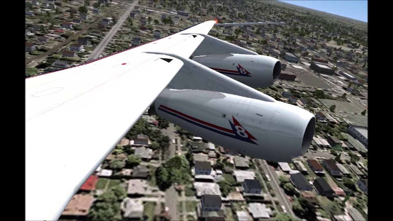 FSX DC-8 Takeoff ORD