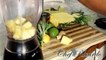 Pineapple Juice With Ginger, Lime And Honey Served With Ice _ Recipes By Chef Ricardo