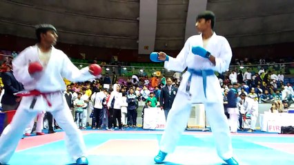 {Pranay Sharma} Independence cup 2016 ( #KARATE TOURNAMENT ) talkatora stadium