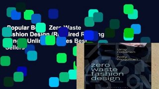 Popular Book  Zero Waste Fashion Design (Required Reading Range) Unlimited acces Best Sellers
