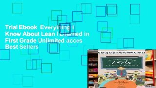 Trial Ebook  Everything I Know About Lean I Learned in First Grade Unlimited acces Best Sellers