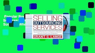 Popular Book  Selling Outsourcing Services: How To Collaborate for Success When Negotiating
