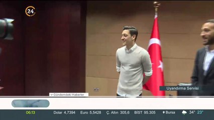 Mesut Özil, dünya basınında gündem oldu