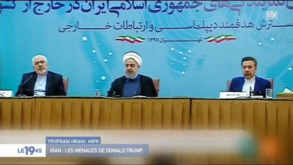 Donald Trump s'en prend violemment à l'Iran dans un tweet très menaçant - Regardez