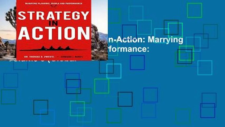 Popular Book  Strategy-In-Action: Marrying Planning, People and Performance: Volume 3 (Global