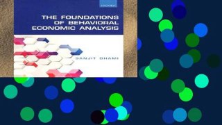 Trial Ebook  The Foundations of Behavioral Economic Analysis Unlimited acces Best Sellers Rank : #2