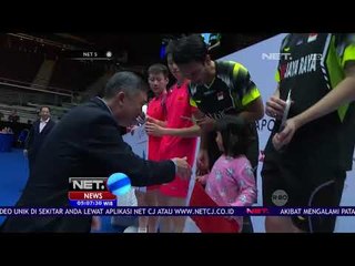Indonesia Membawa Satu Gelar dari Singapore Open - NET 5