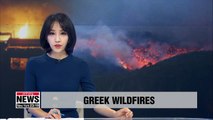 Wildfires near Greek capital Athens kill at least 20