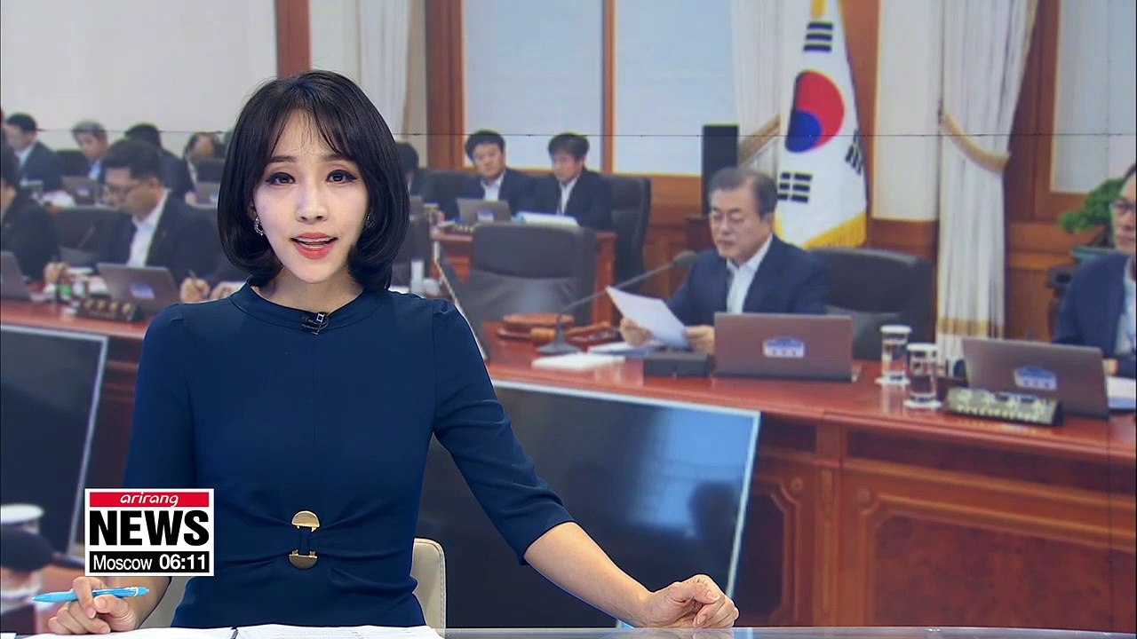 S. Korean Pres. Moon stresses need to include heat wave as natural disaster