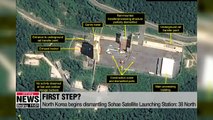 North Korea begins dismantling Sohae Satellite Launching Station: 38 North