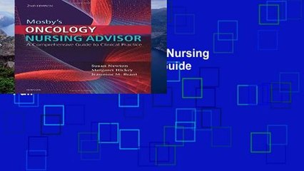 Popular  Mosby s Oncology Nursing Advisor: A Comprehensive Guide to Clinical Practice, 2e  Full