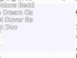 BlessLiving Big Dreamcatcher Colors Bedding 3 Piece Dream Catcher Duvet Cover Set Boho