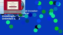 Trial Ebook  Intelligent Investor: The Classic Text on Value Investing(Rough Cut ) Unlimited acces