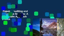 Popular  Auditing and Assurance Services: A Systematic Approach  E-book