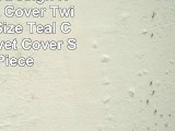 Intelligent Design Nadia Duvet Cover TwinTwin Xl Size  Teal Chevron Duvet Cover Set  4