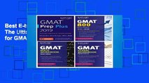 Best E-book GMAT Complete 2019: The Ultimate in Comprehensive Self-Study for GMAT (Kaplan Test