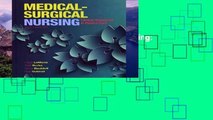Best seller  Medical-Surgical Nursing: Clinical Reasoning in Patient Care (Medical Surgical
