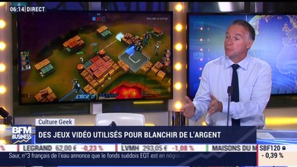 Frédéric Simottel: Des jeux vidéo utilisés pour blanchir de l'argent - 24/07
