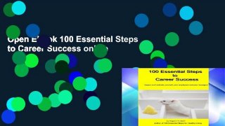 Open Ebook 100 Essential Steps to Career Success online