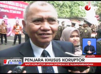 KPK Kaji Wacana Pemindahan Napi Koruptor ke Nusakambangan